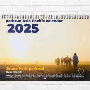 2025 parkrun Asia Pacific Calendar