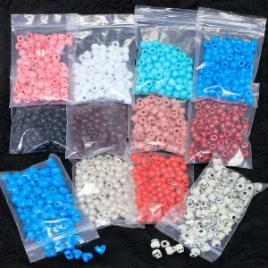 2500 Count Crow / Pony Beads #ZB100