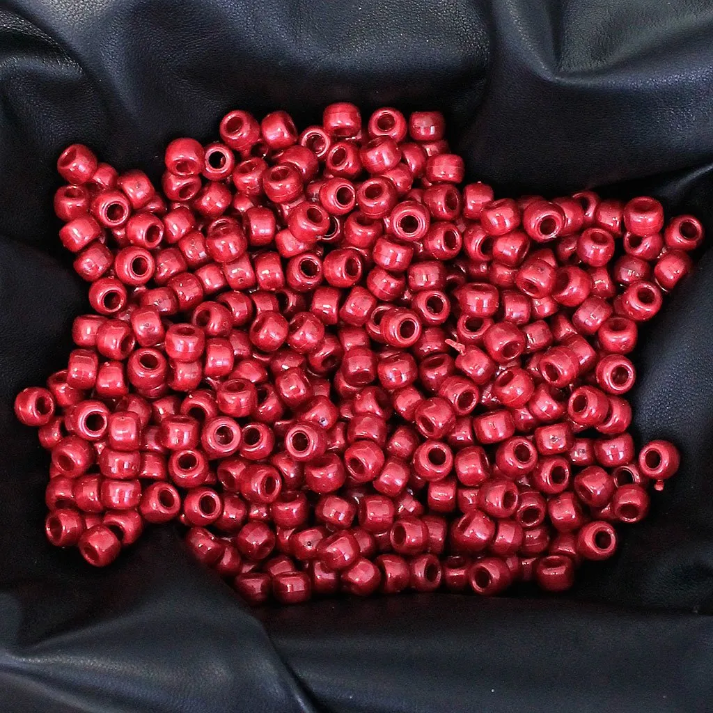 2500 Count Crow / Pony Beads #ZB100