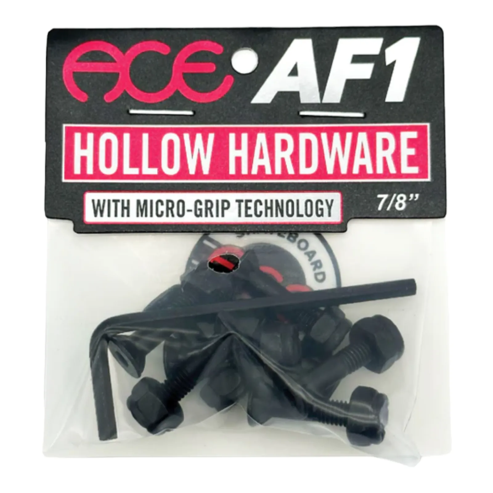 Ace Hollow Bolts w/ Grippers Allen 7/8"