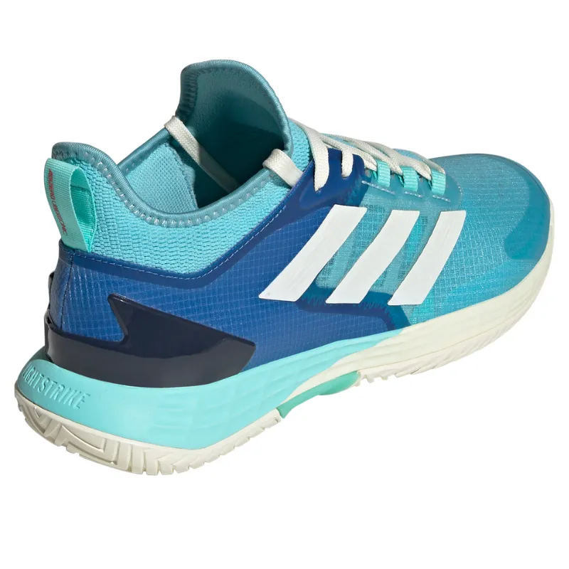 Adidas Adizero Ubersonic 4.1  Men Tennis Shoes - Turquoise / Light Aqua / Off White