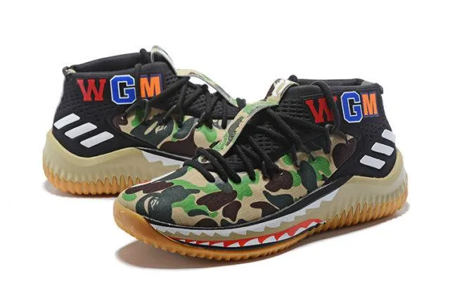 Adidas Bape Dame 4 Green