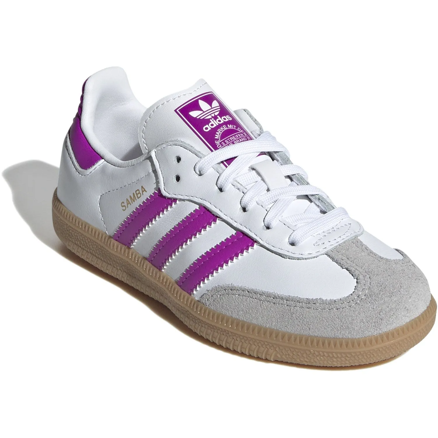 adidas Originals Ftwwht/Purbur/Gum3 Samba Og C Sneakers