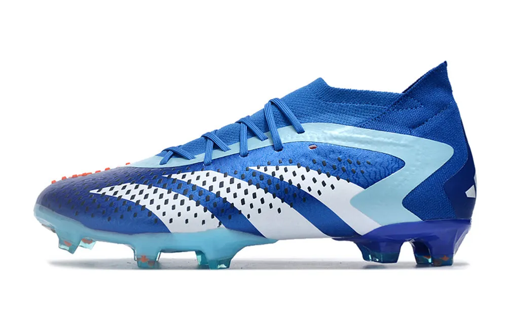 Adidas Predator Accuracy  Shoes - Azure Blue | Arctic Green | White - FREE SHIPPING WORLDWIDE