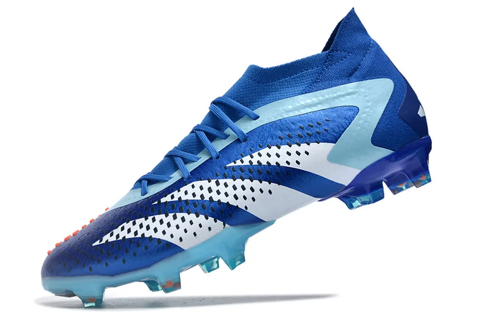 Adidas Predator Accuracy  Shoes - Azure Blue | Arctic Green | White - FREE SHIPPING WORLDWIDE