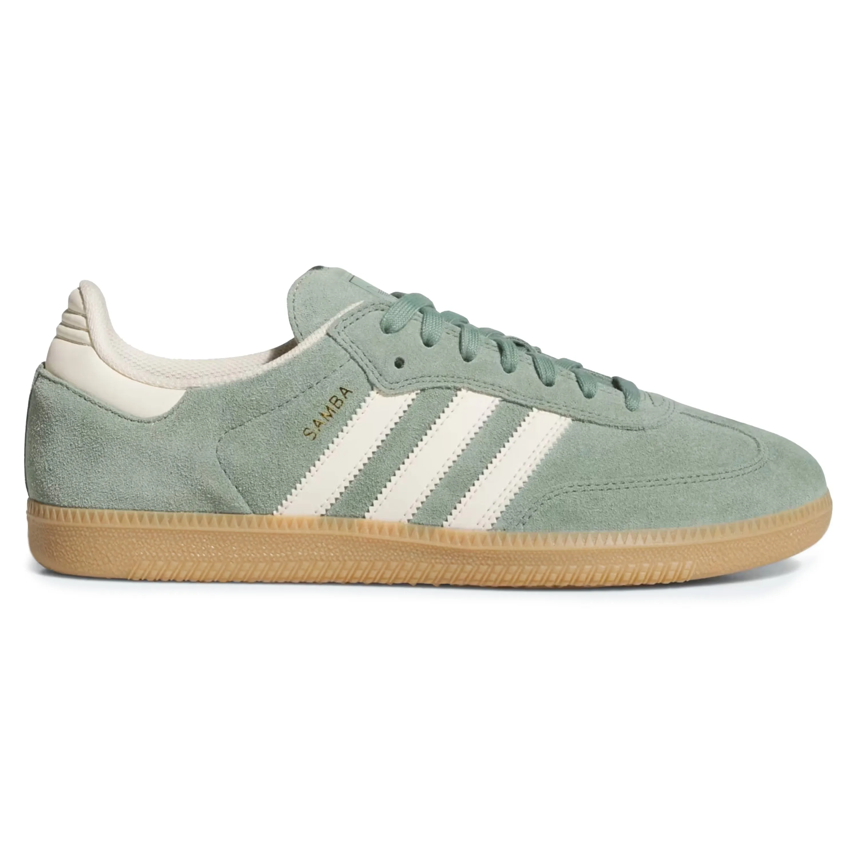 ADIDAS SAMBA ADV SILVER GREEN / WONDER WHITE