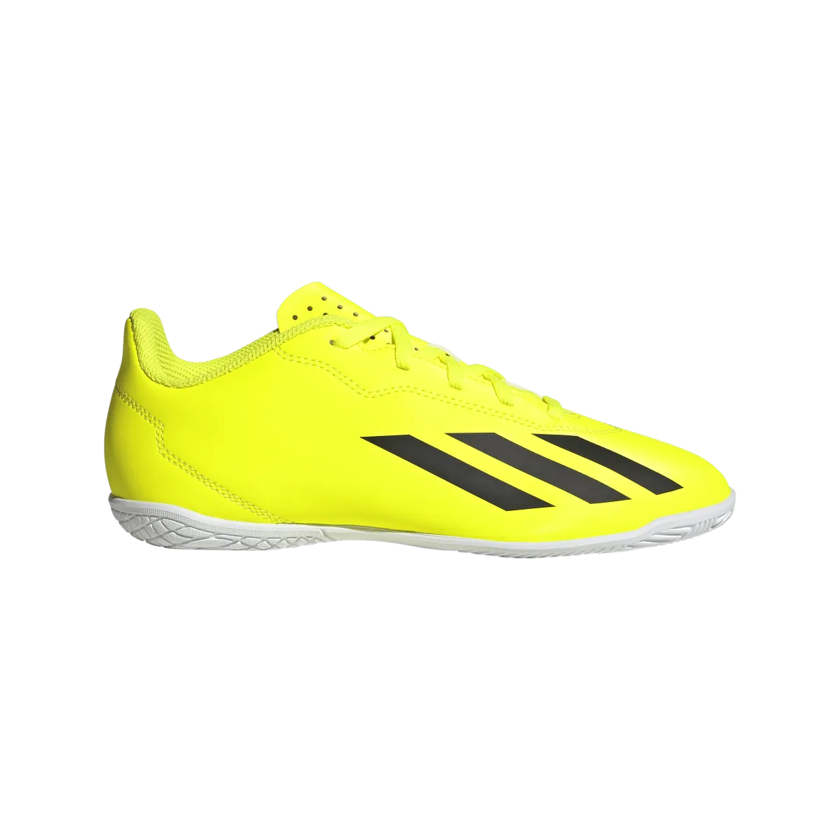 adidas X Crazyfast Club Indoor Junior Soccer Shoes IF0710 Yellow/Black/White