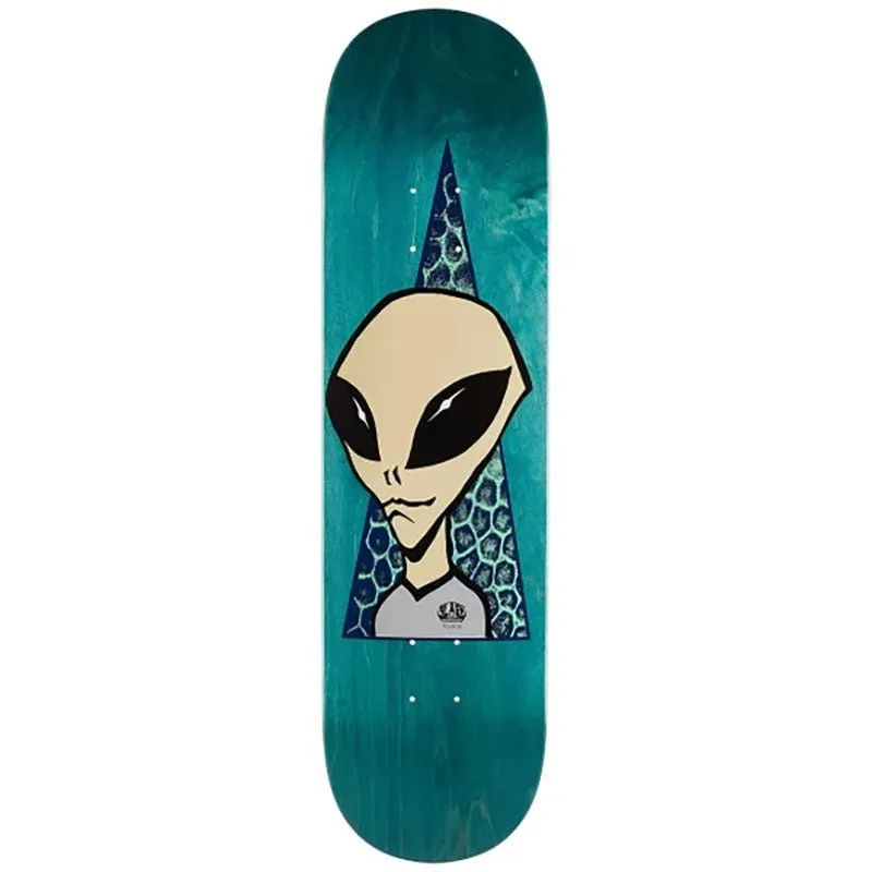 Alien Workshop 8.25" Visitor Turquoise Stain Skateboard Deck