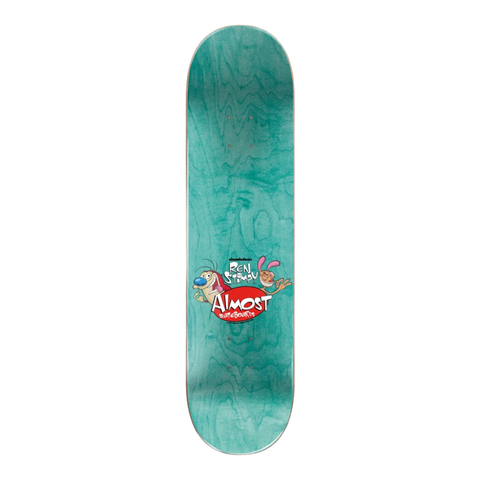 ALMOST X REN & STIMPY MAX ROAD RAGE DECK 8.25"