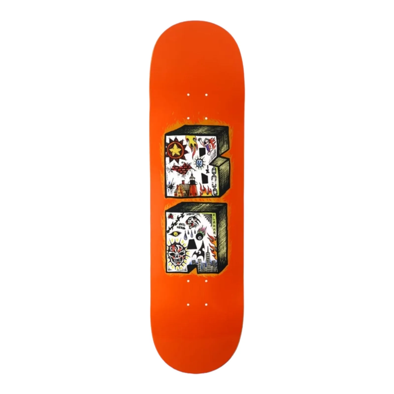 ANTI-HERO ANDERSON STACKED 8.75” SKATEBOARD DECK