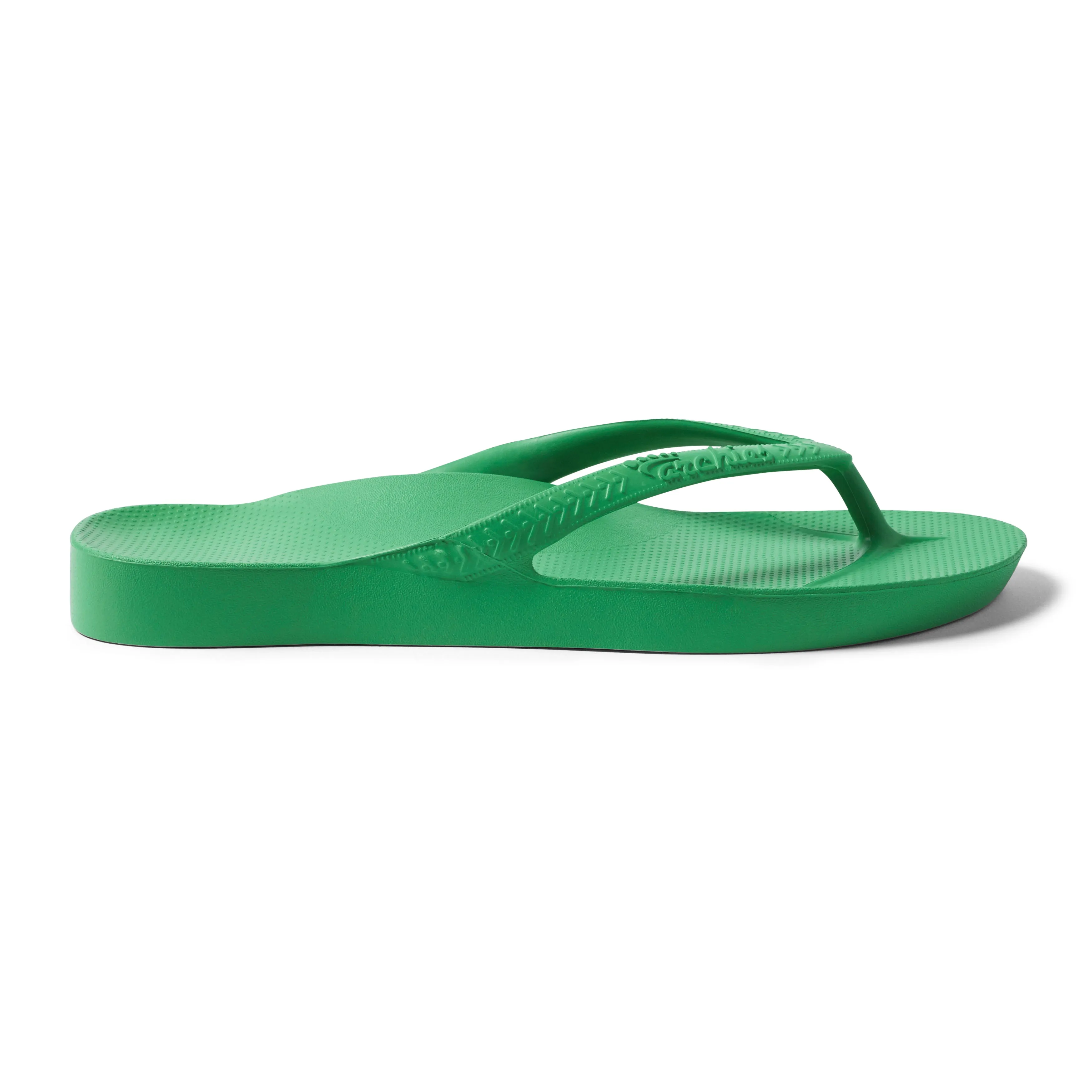 Archies Kelly Green Arch Support Thongs