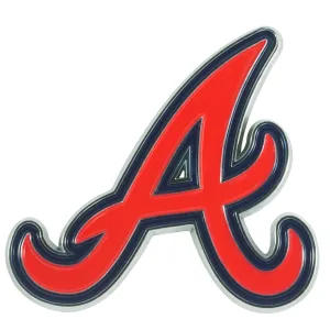 Atlanta Braves 3D Color Metal Emblem