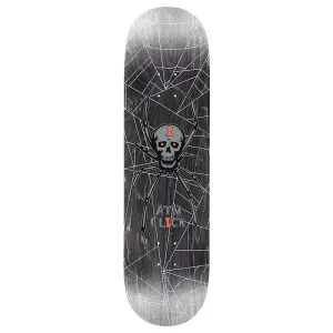 ATM 8.0" SPIDER (BLACK STAIN) Skateboard Deck