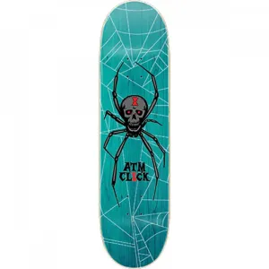 ATM 8.25" SPIDER (BLUE STAIN) Skateboard Deck