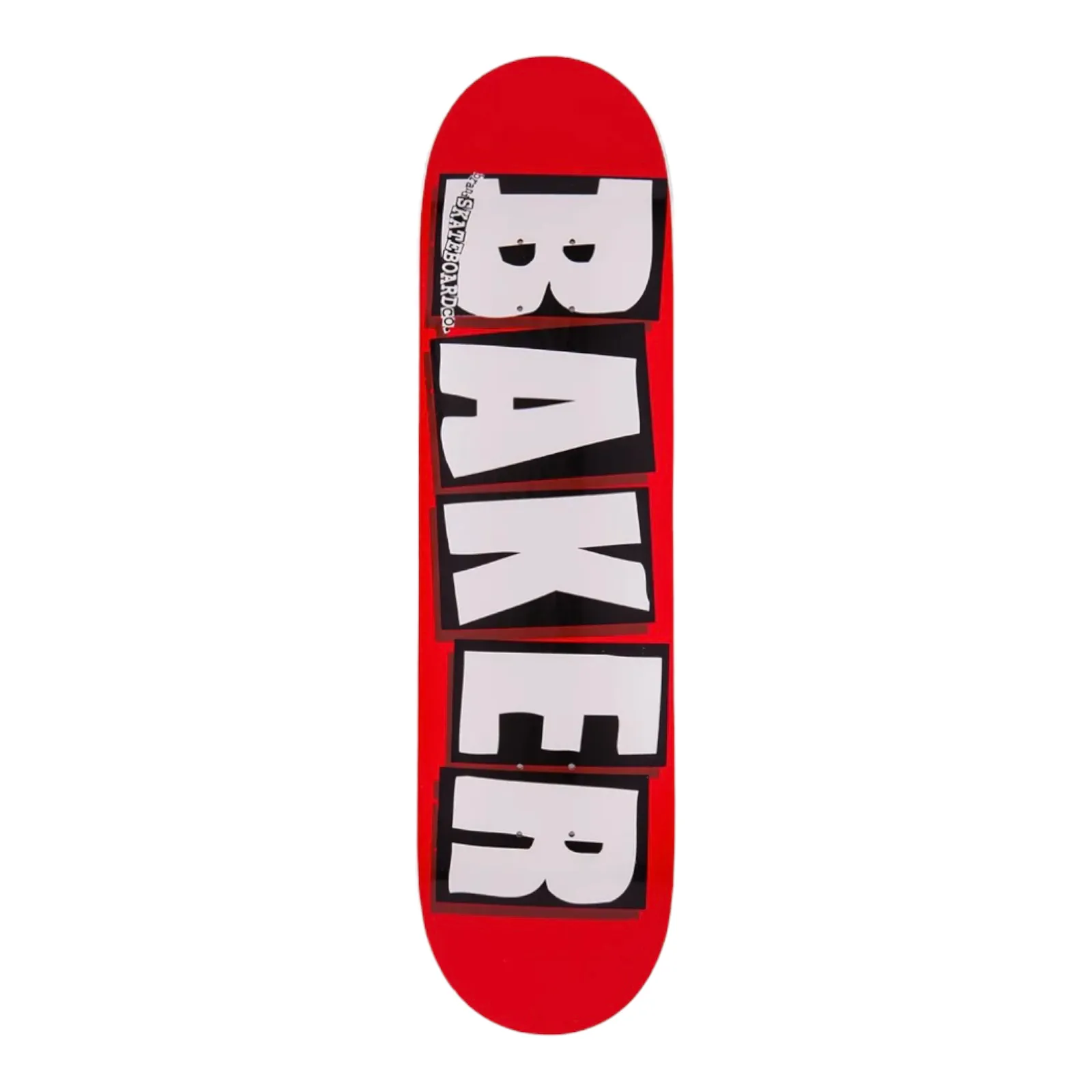 BAKER RED BRAND LOGO 8.5" DECK