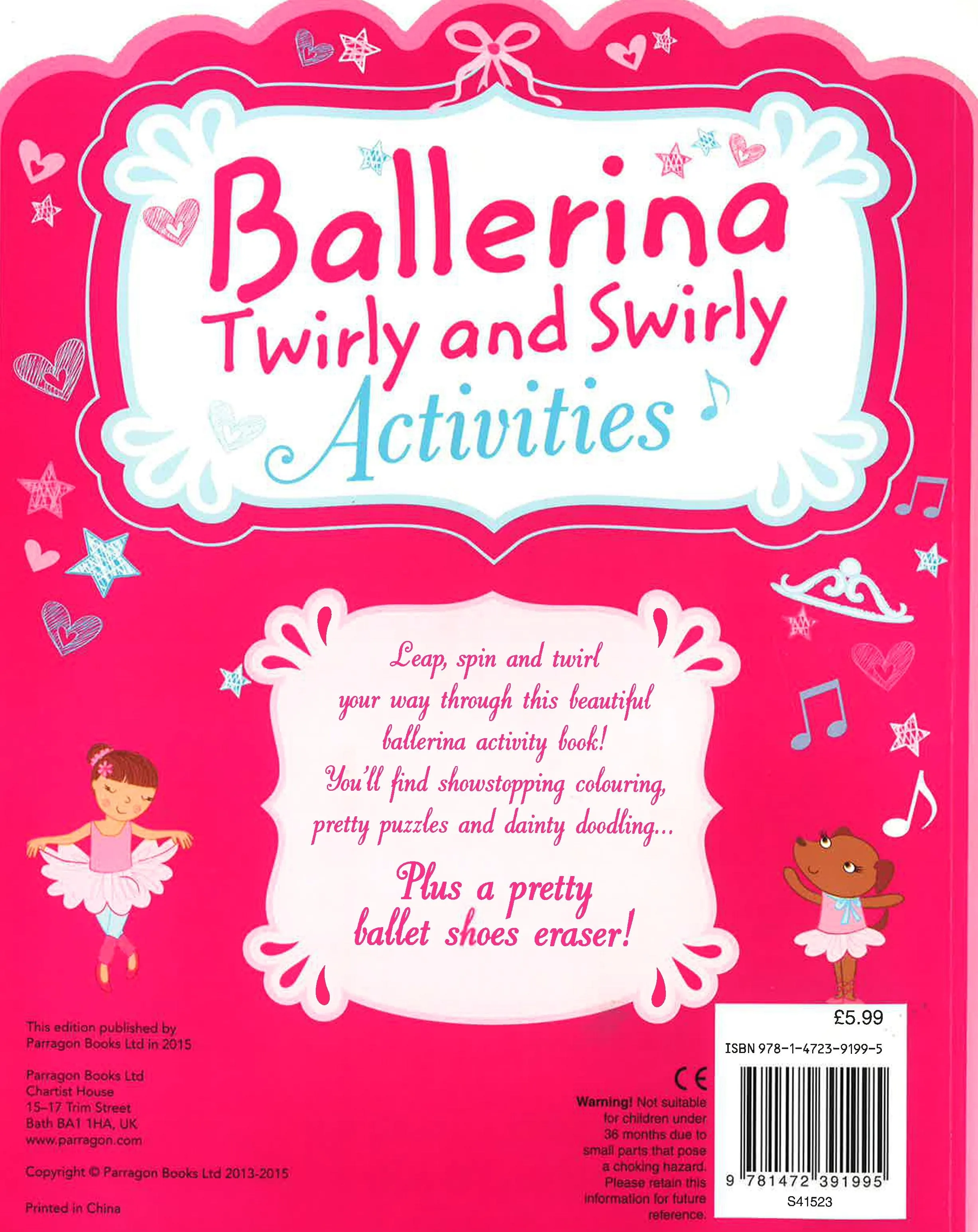 Ballerina Twirly And Swirly Activities