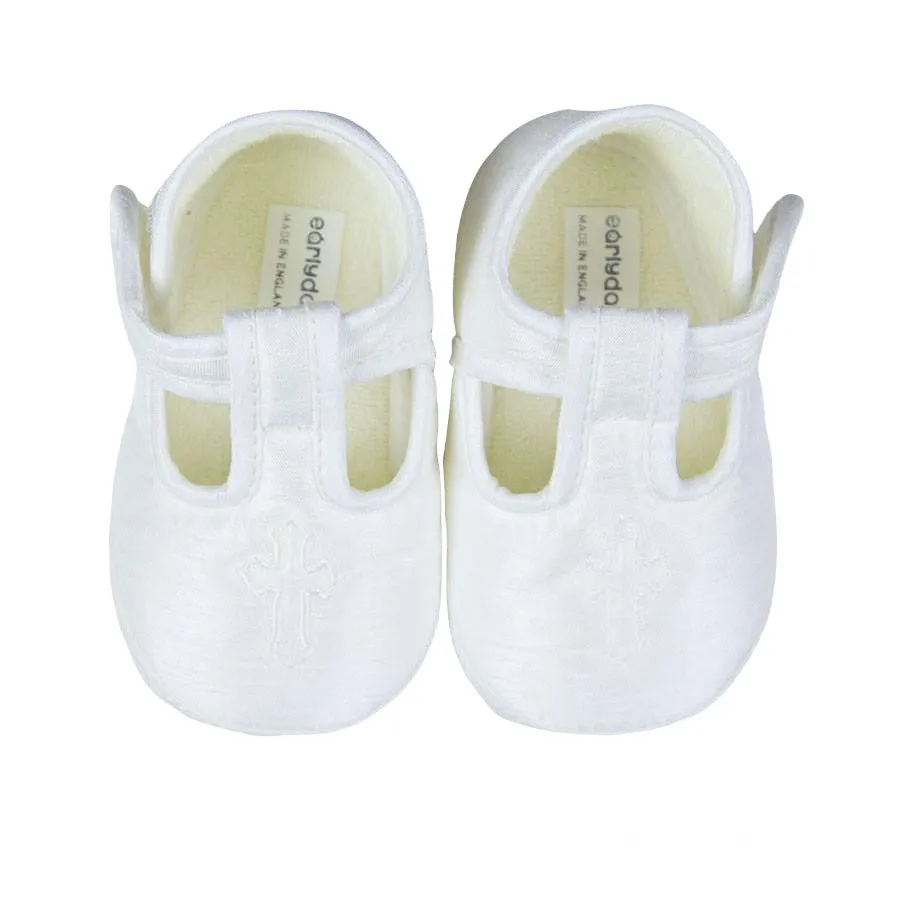 Baypods/Early Days Christening Shoes - Ivory E034