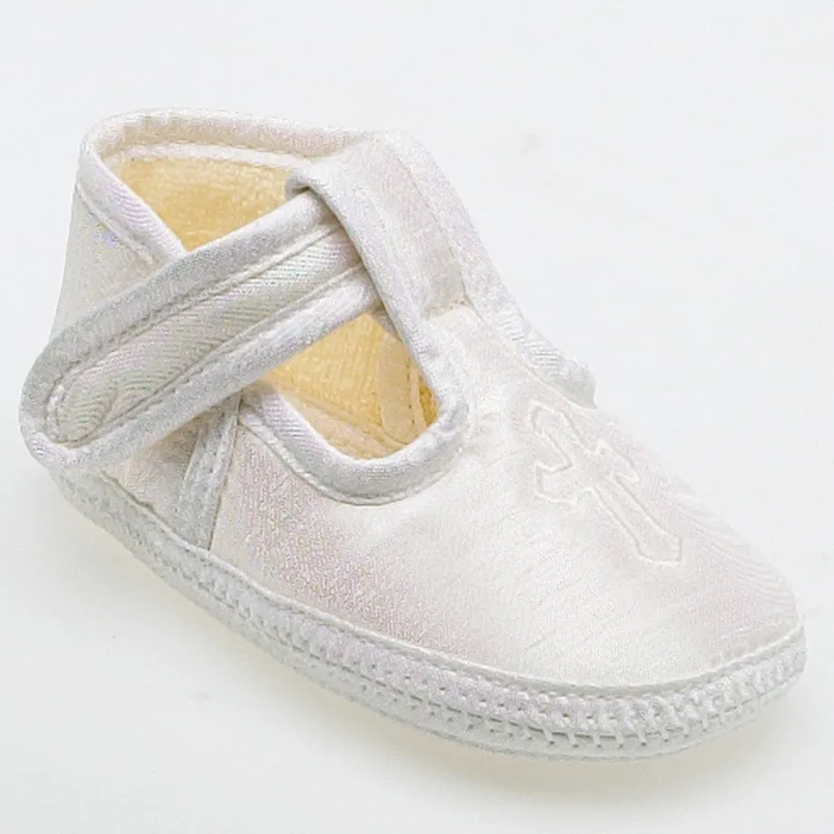 Baypods/Early Days Christening Shoes - Ivory E034