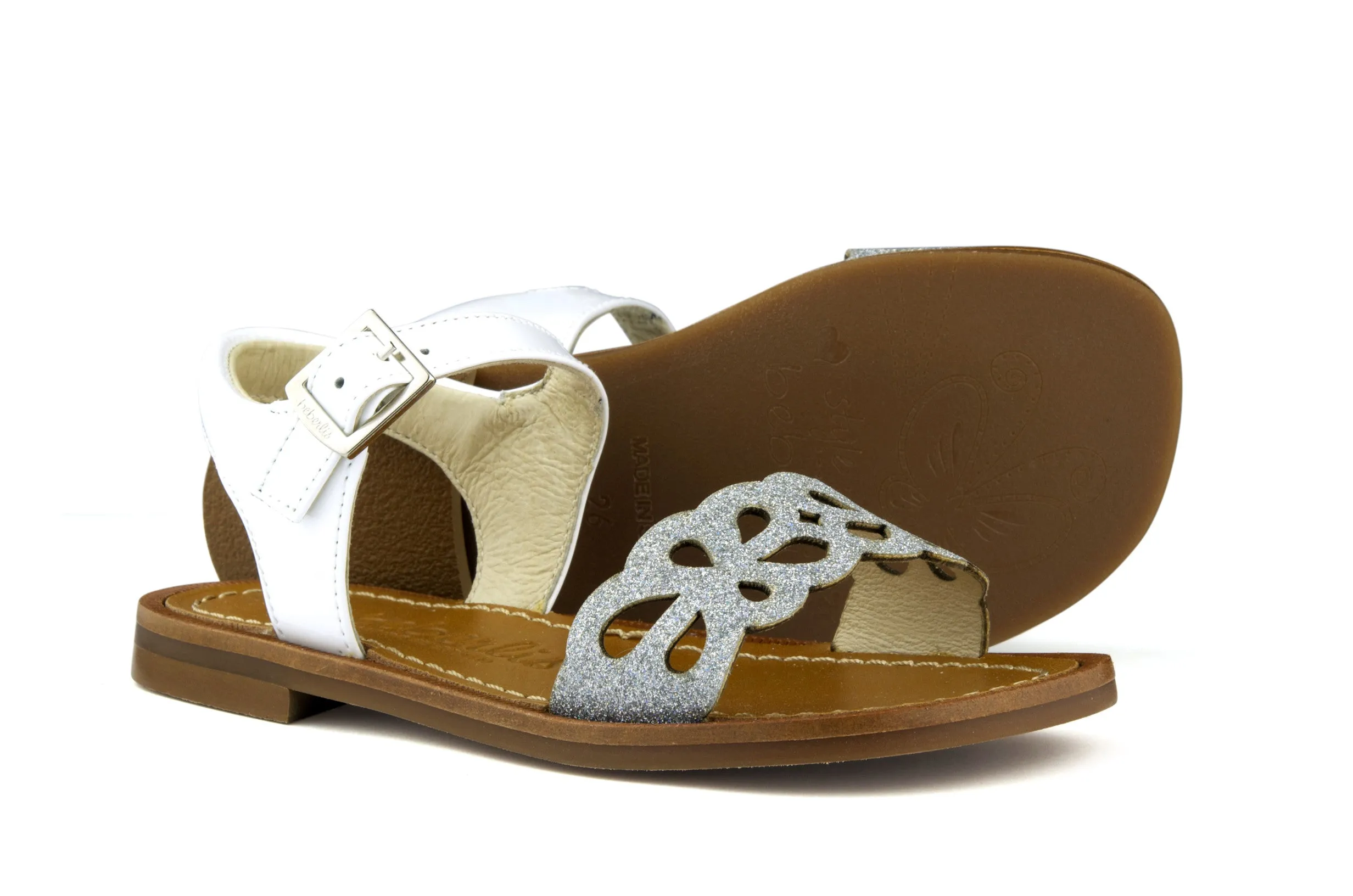 Beberlis Girls White Sandal