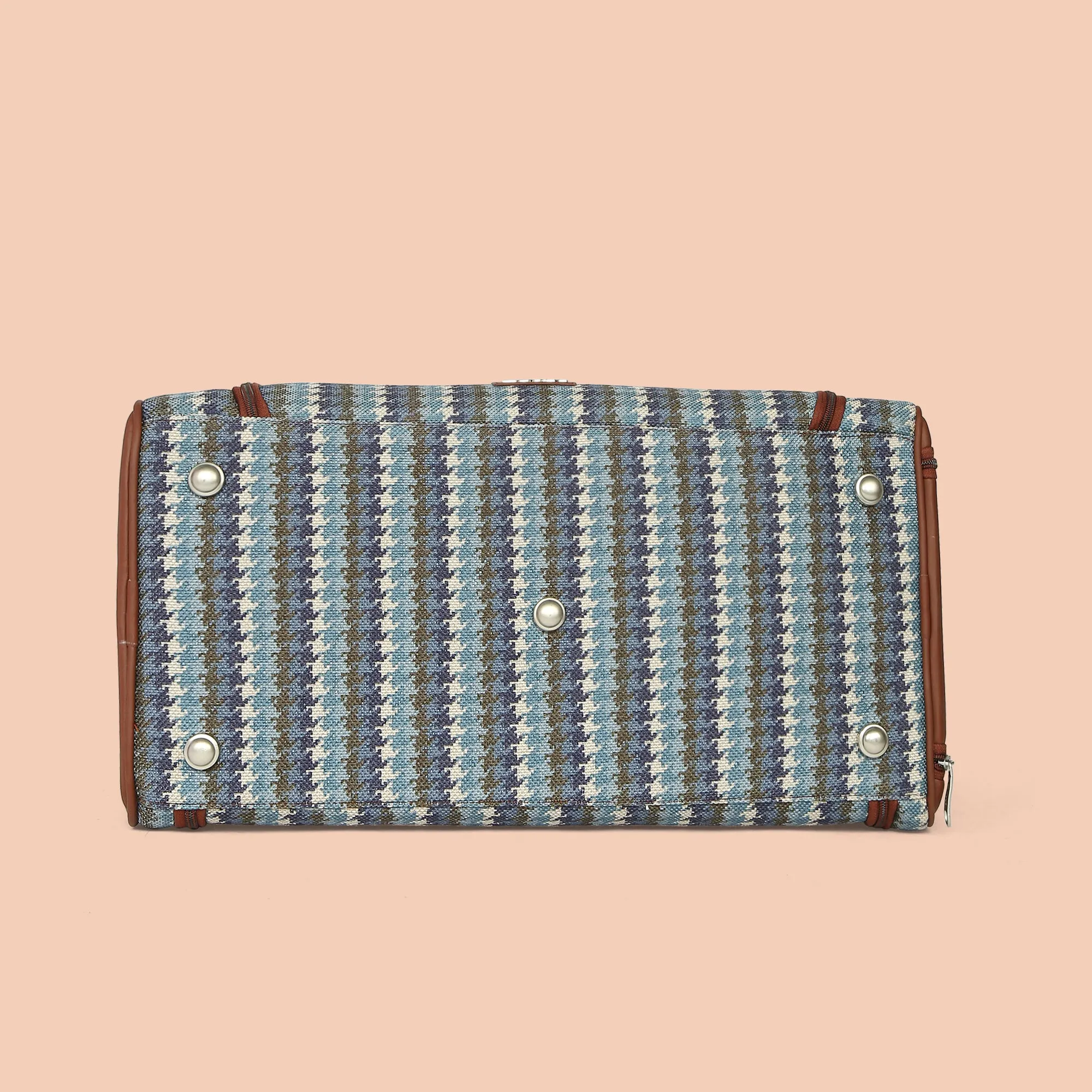 Bombay Houndstooth Weekender Duffel Bag