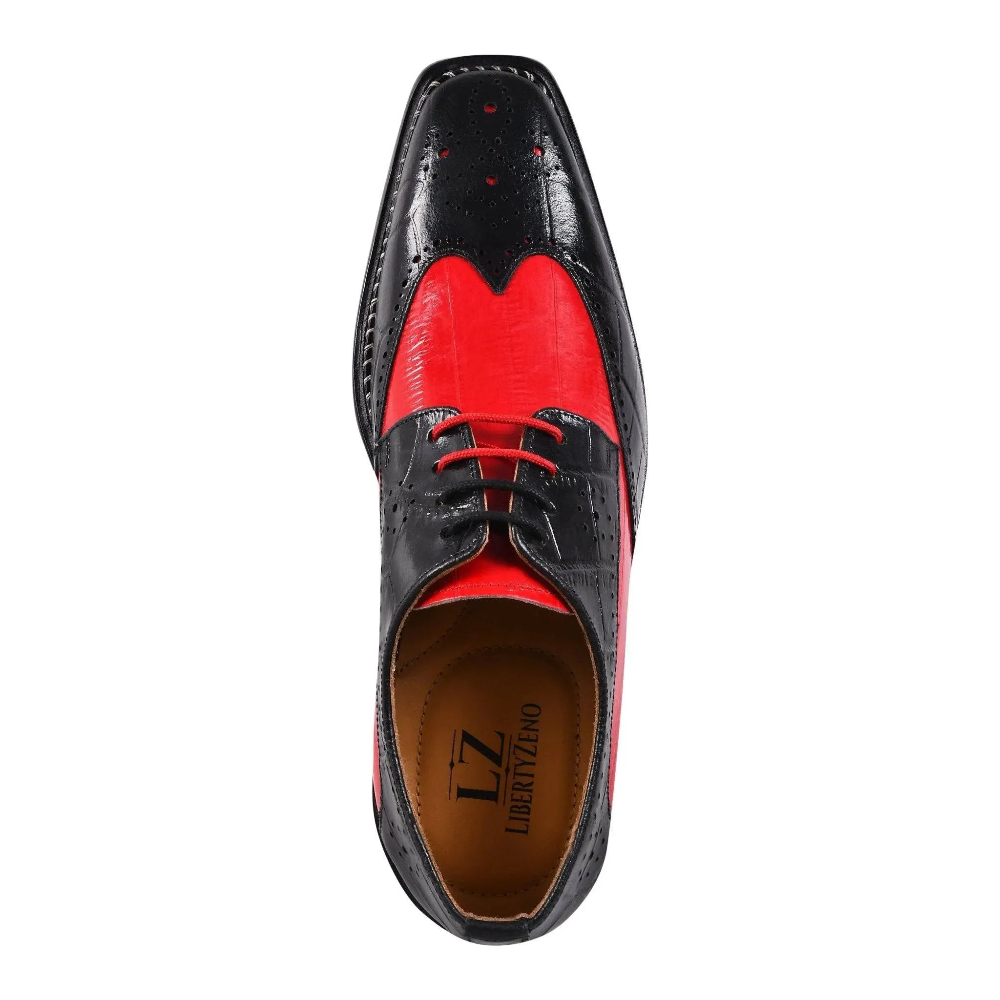 Boyka Red Bottom Leather Oxford Dress Shoes