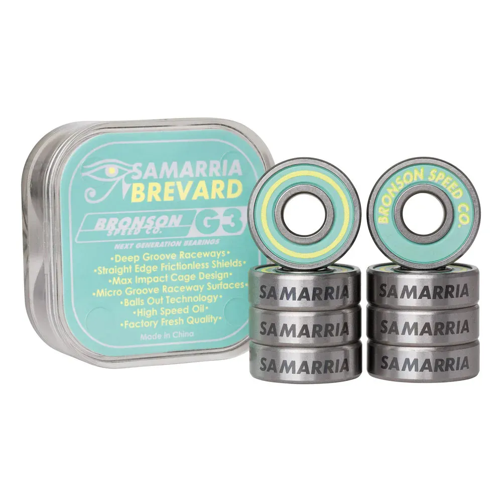 Bronson Samarria Brevard G3 Skateboard Bearings