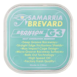 Bronson Samarria Brevard G3 Skateboard Bearings