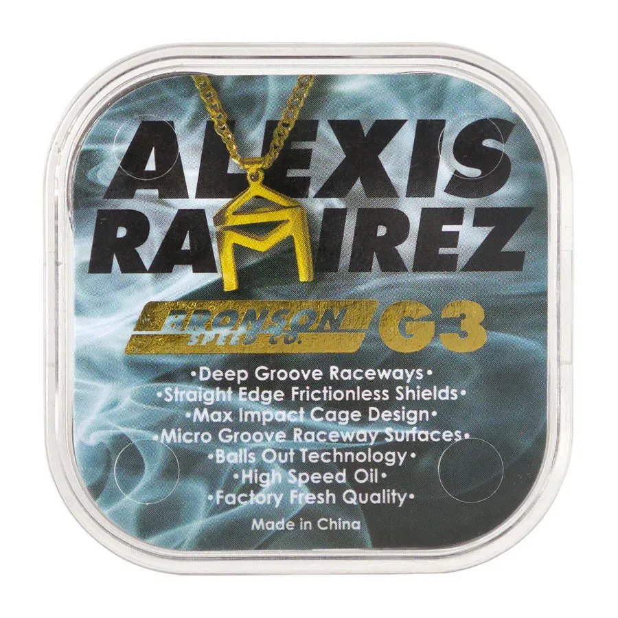 Bronson Skateboard Bearings Alexis Ramirez G3