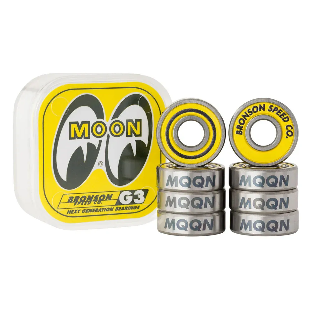 Bronson Skateboard Bearings MOONEYES G3