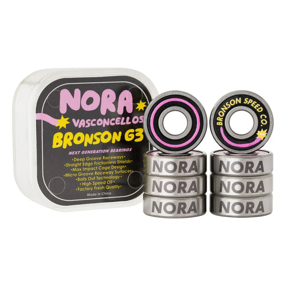 Bronson Skateboard Bearings Nora Vasconcellos G3