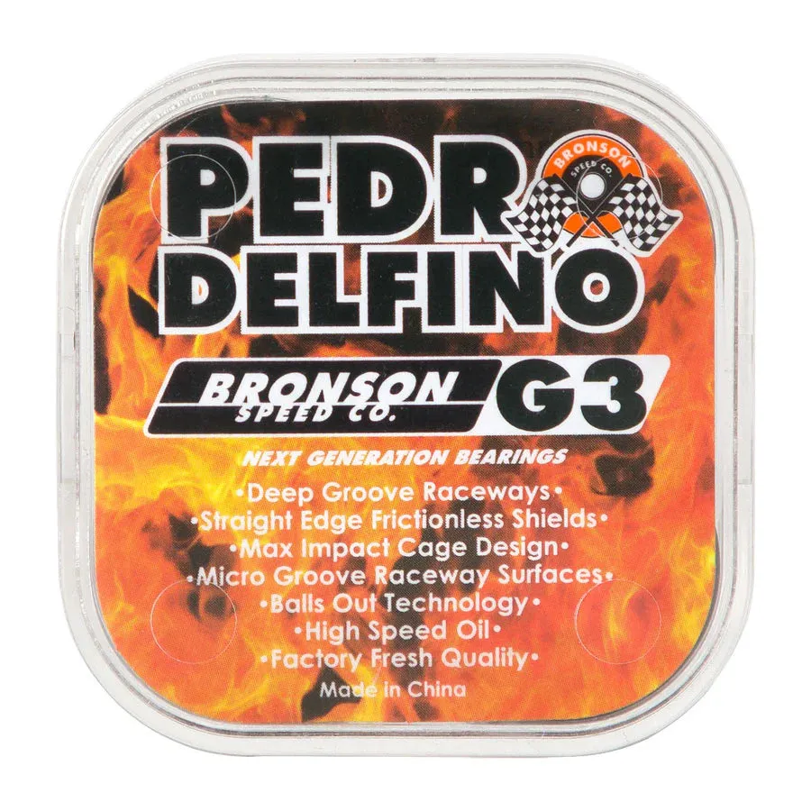 Bronson Skateboard Bearings Pedro Delfino G3