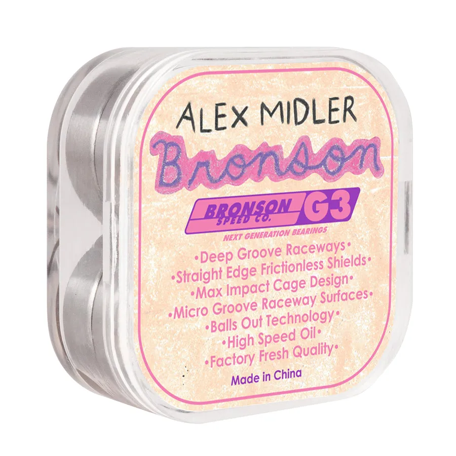 Bronson Speed Co. Alex Midler Pro G3 Bearings