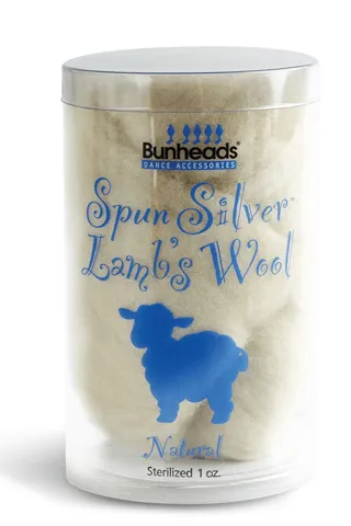 BUNHEADS SILVER SPUN LAMBSWOOL