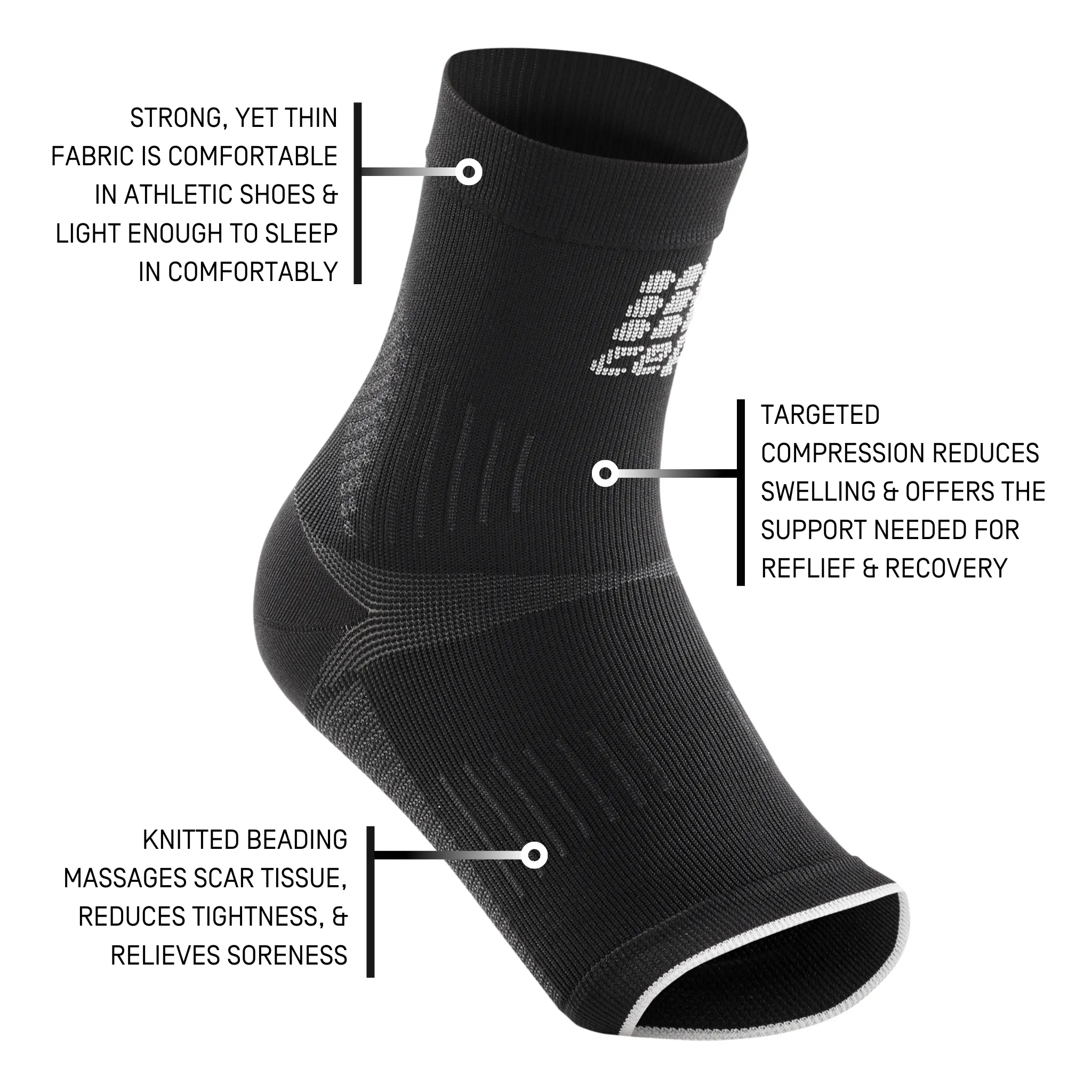 CEP Mid Support Plantar Fasciitis Compression Sleeves