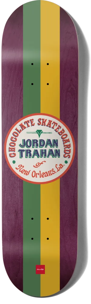 Chocolate Deck Nola Drum Head One Off Jordan Trahan 8.5"