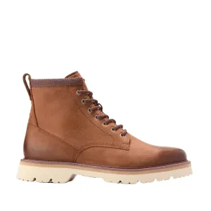 Cole Haan Men's American Classics Plain Toe Boot in British Tan/Alabaster