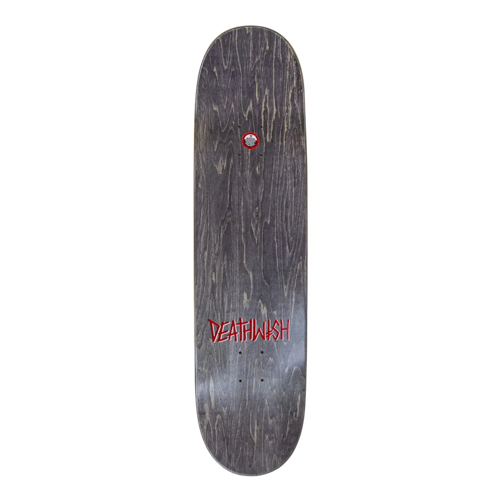 DEATHWISH BOD GANG NAME BLACK/RED DECK 8.5”