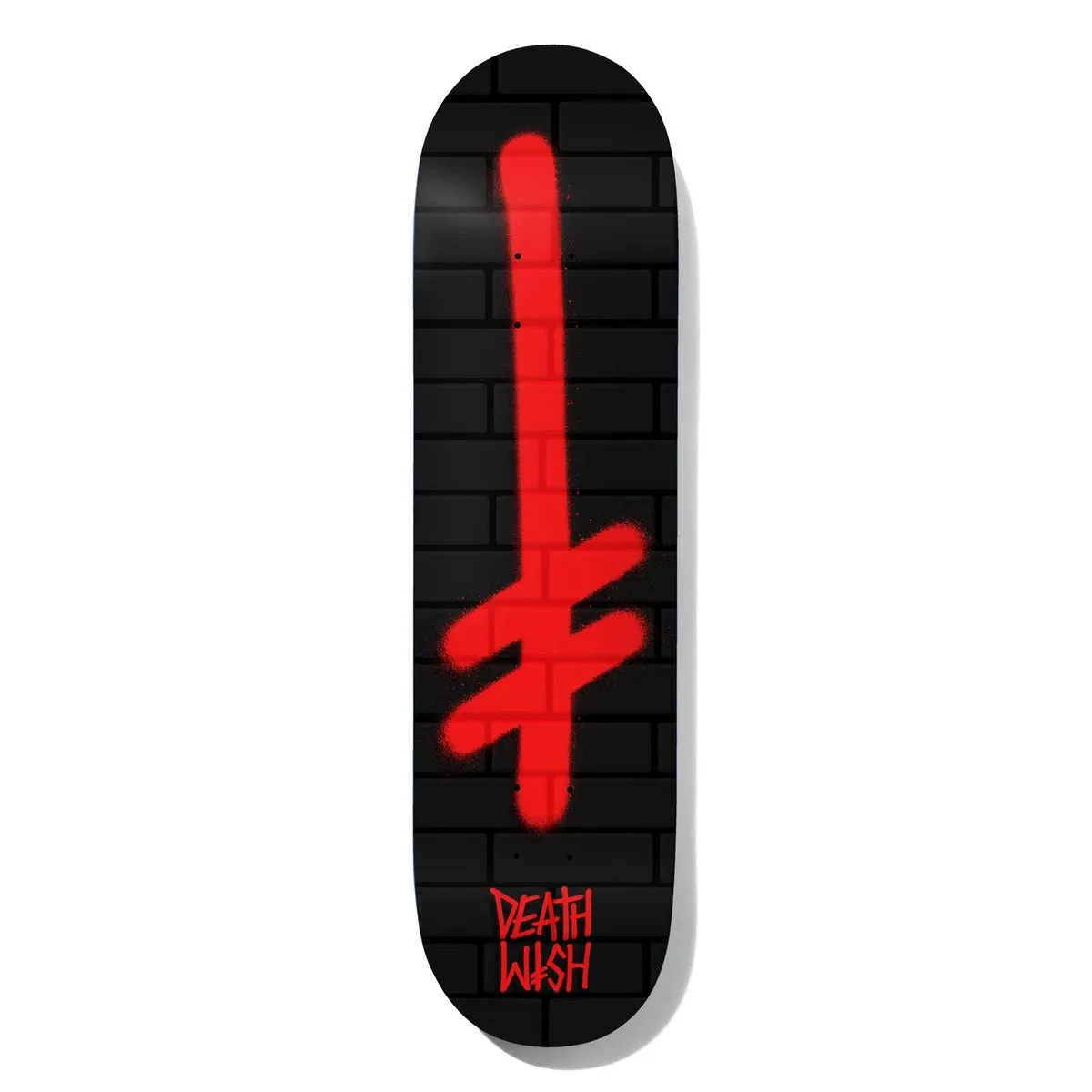 Deathwish Gang Logo Bricks Black/Red Deck 8.0”