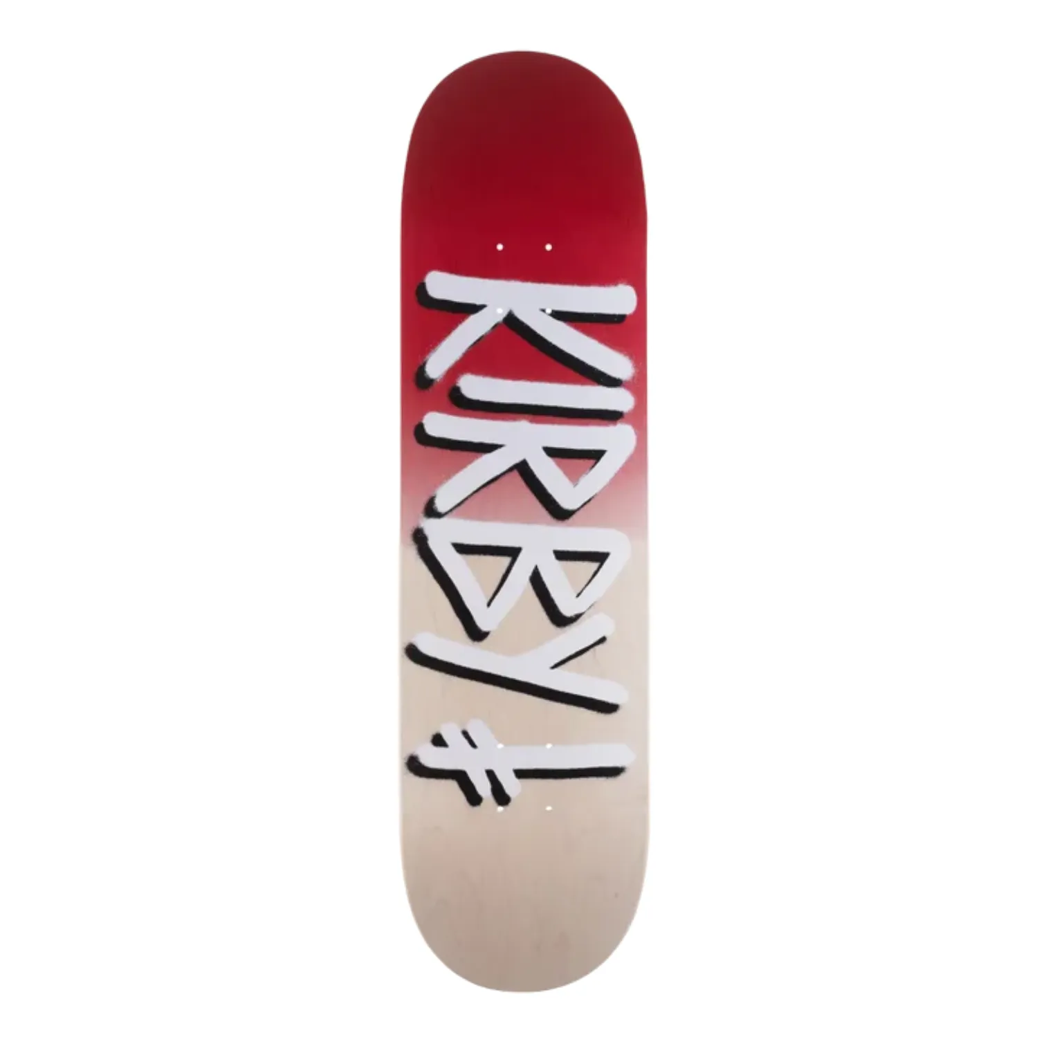 Deathwish Kirby Gang Name Bur/Wht Deck 8.5”