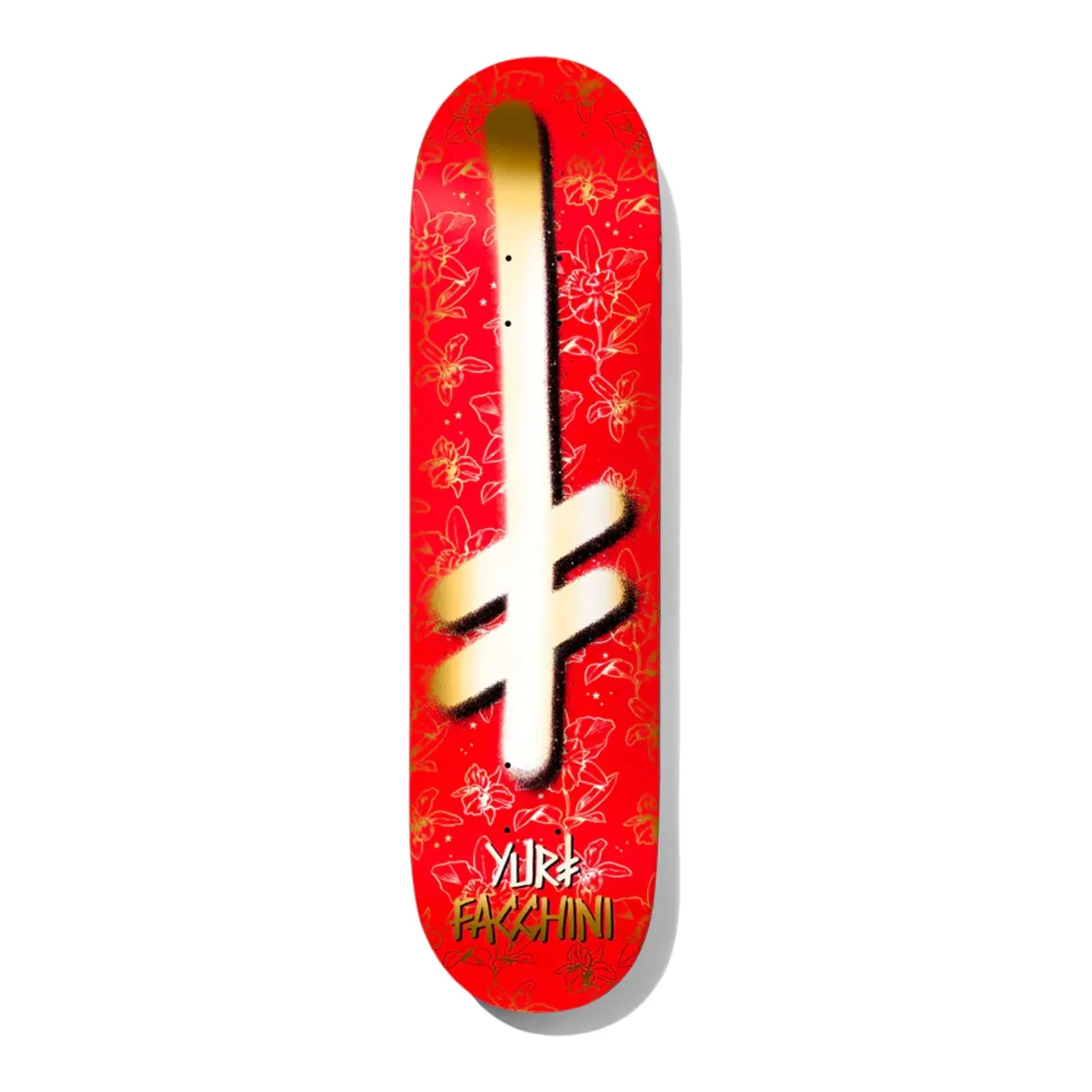 DEATHWISH YURI GANG LOGO ORCHIDS DECK 8.25”