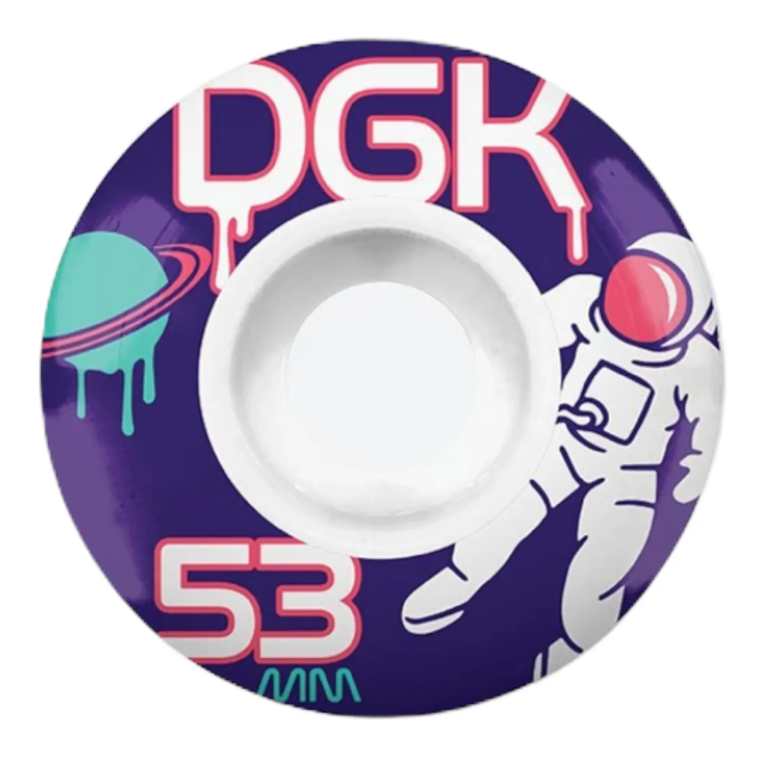 DGK Spacey Wheels 53mm 101a