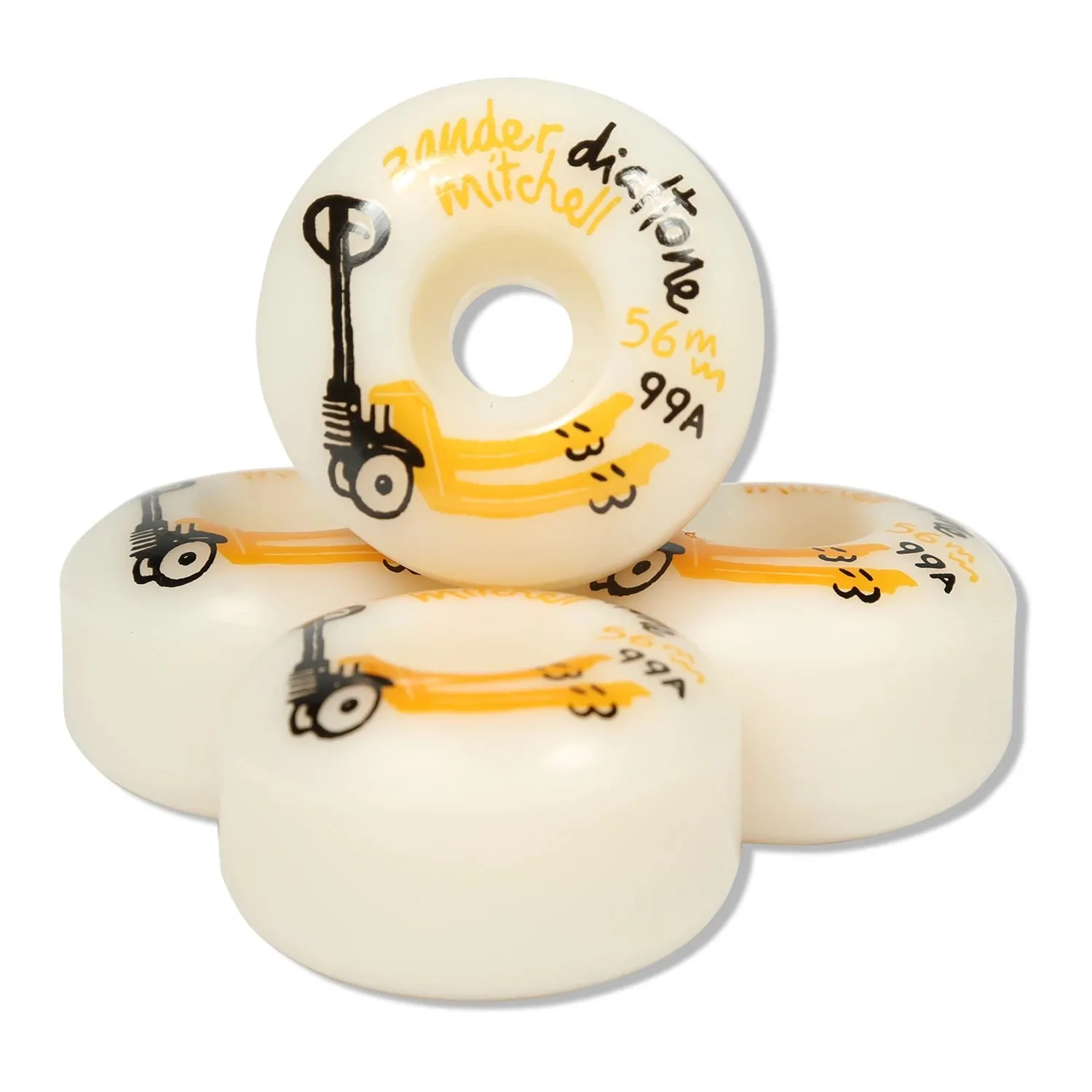 DIAL TONE WHEEL CO. MITCHELL DAY JOB WHEELS 56MM