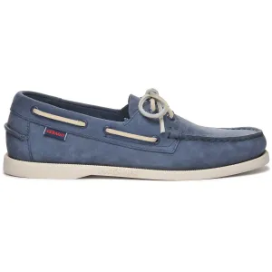 Docksides Portland Nubuck - Navy Blue