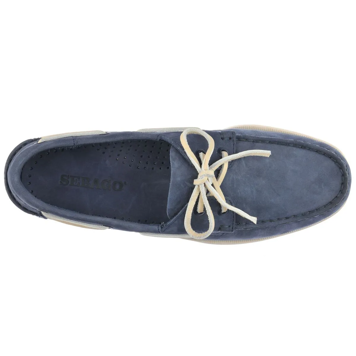 Docksides Portland Nubuck - Navy Blue