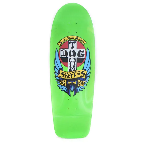 Dogtown Bull Dog OG 70s Classic Deck 10" x 30" - Lime Green Full Dip