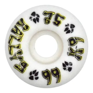 DogTown K-9 Rallys Wheels - 52mm x 99a - White