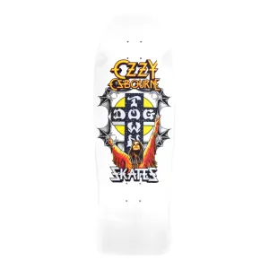 Dogtown Ozzy Osbourne Deck - 10.125" x 30.325" - Pearl White Dip