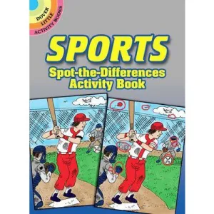 Dover Sports Spot-the-Differences Activity Book