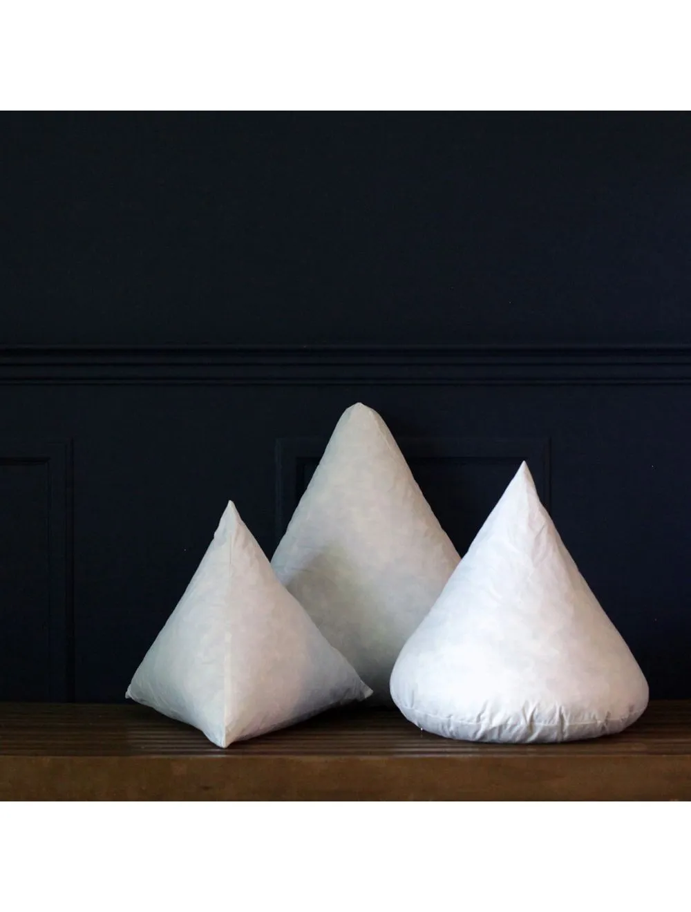 Down Etc. Decorative Pillow Insert | Cone