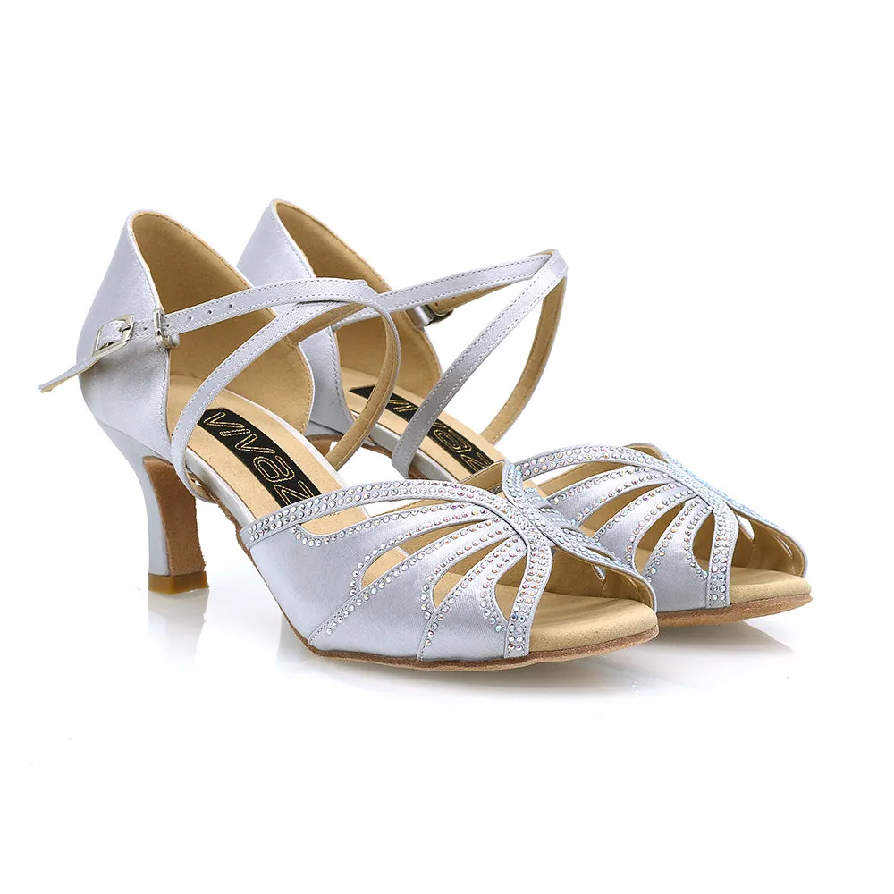 Ella - 2.5" Latin Bridal Dance Heels